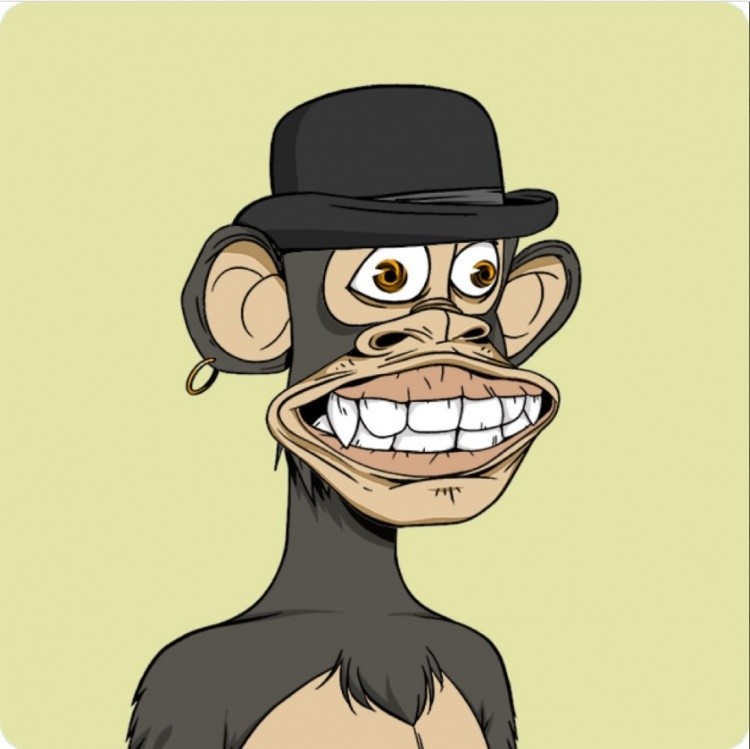 nba新风向哈特出售类似库里头像的猿猴nft喊价60比特币