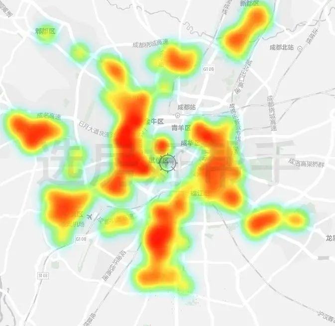 2021年成都合计公示〔745个指导小区〕,热力图告诉你分布在哪_腾讯