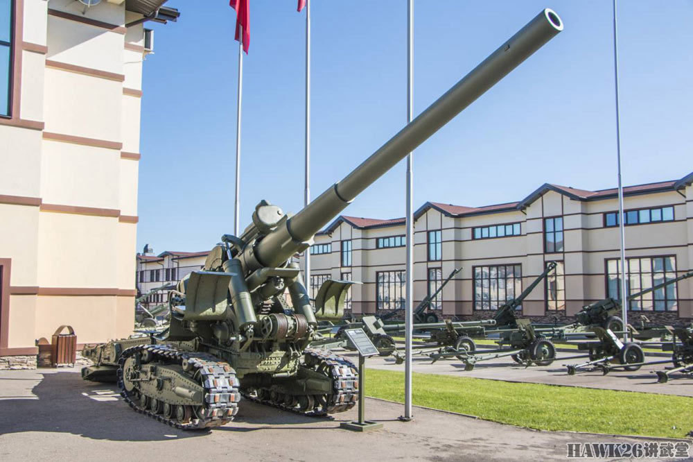 细看br2型152mm加农炮苏联自行研制的第一种大威力火炮