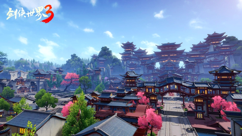 《剑侠世界3》再造剑侠经典的临安,宋金战场,采石矶等经典场景,创新