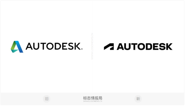欧特克autodesk启用新logo