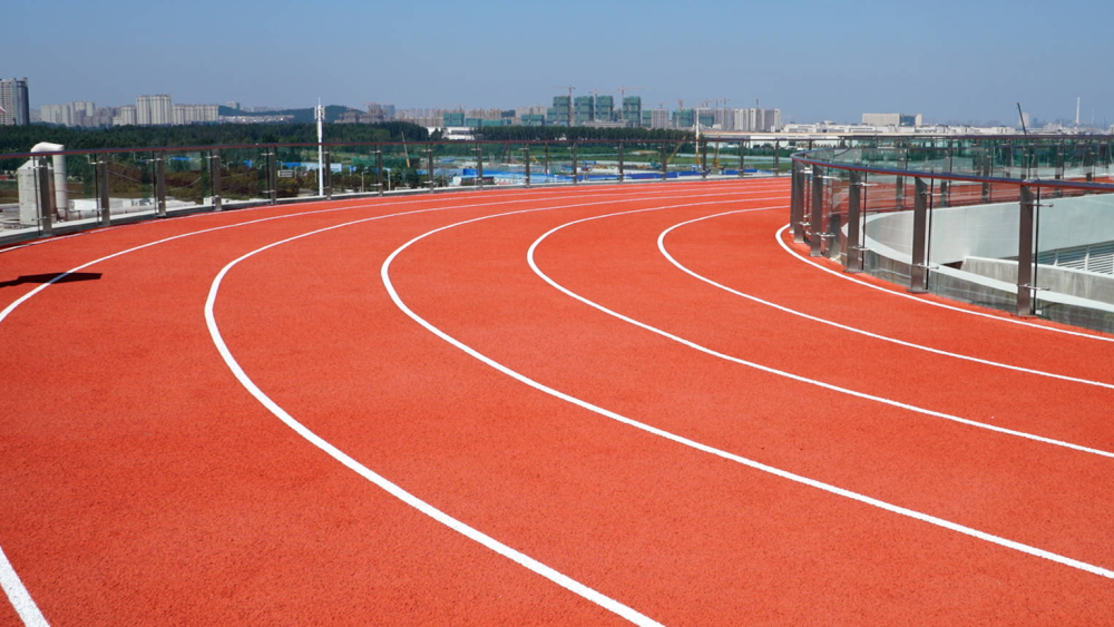 简直美上了天600米环形空中跑道惊现金龙湖旁