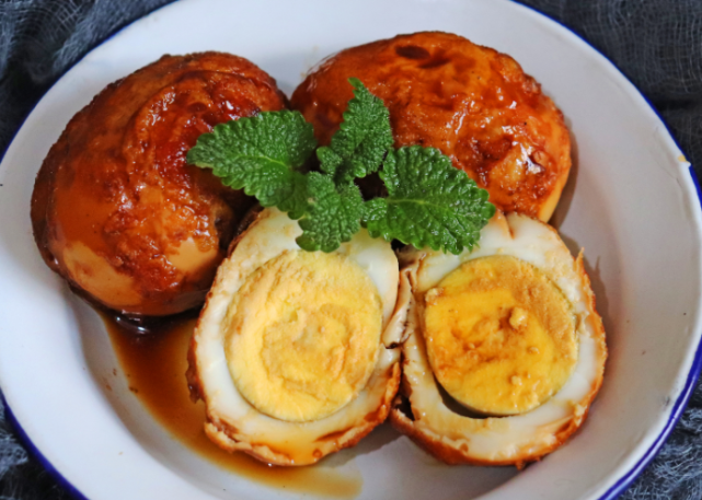 酱香风味的虎皮卤蛋,鲜香味美,营养又解馋,孩子爱吃的美食