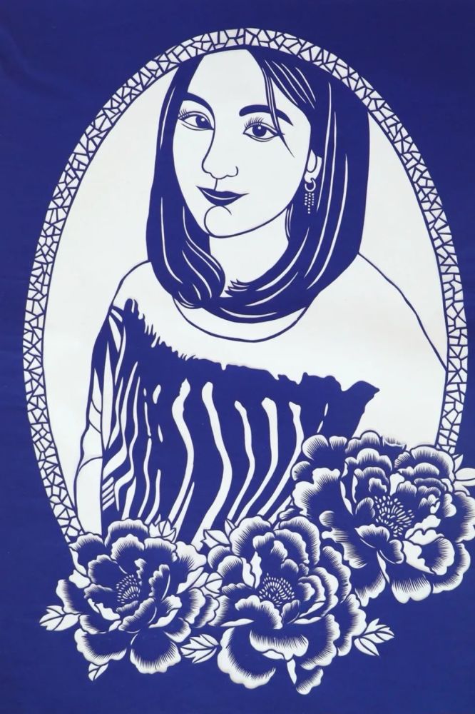 指尖艺术传统剪纸的时尚进化论