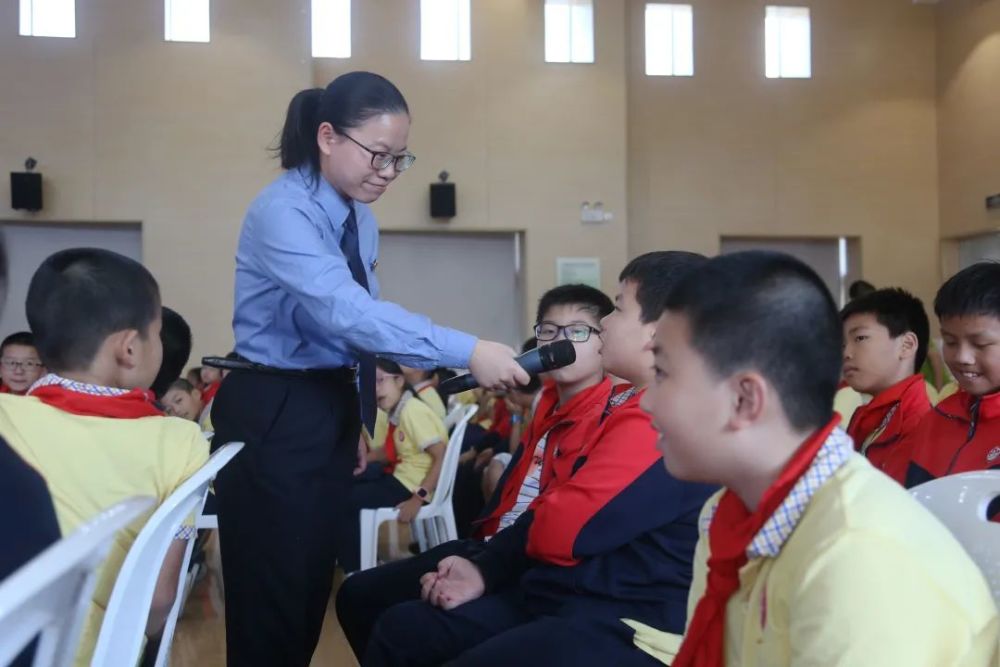 福建師範大學第二附屬小學,福州市魁岐小學法治副校長圖 ▊第一檢察部