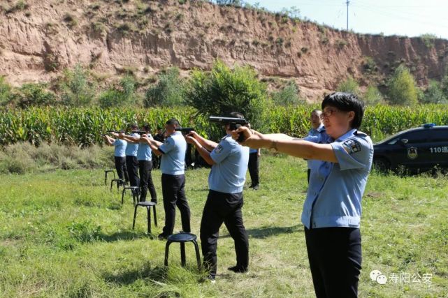 壽陽縣公安局組織開展全警實彈打靶大練兵