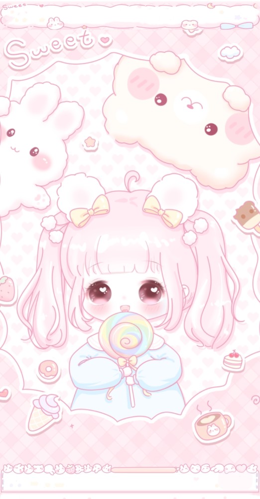 高清壁纸|粉嫩可爱到极致