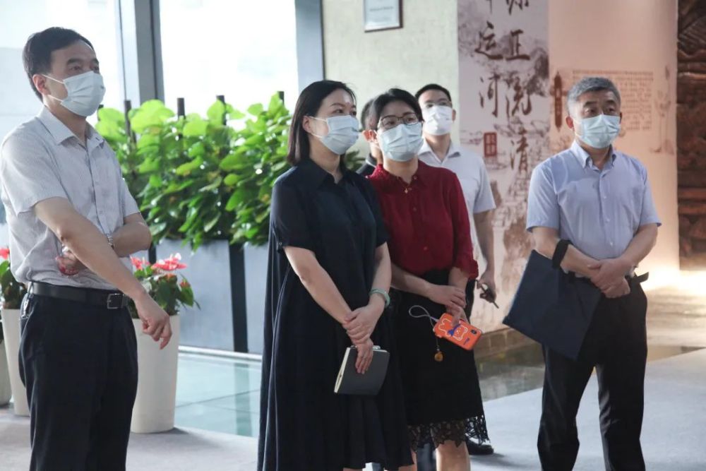 楼倻捷局长赴拱墅区调研大运河文化旅游工作