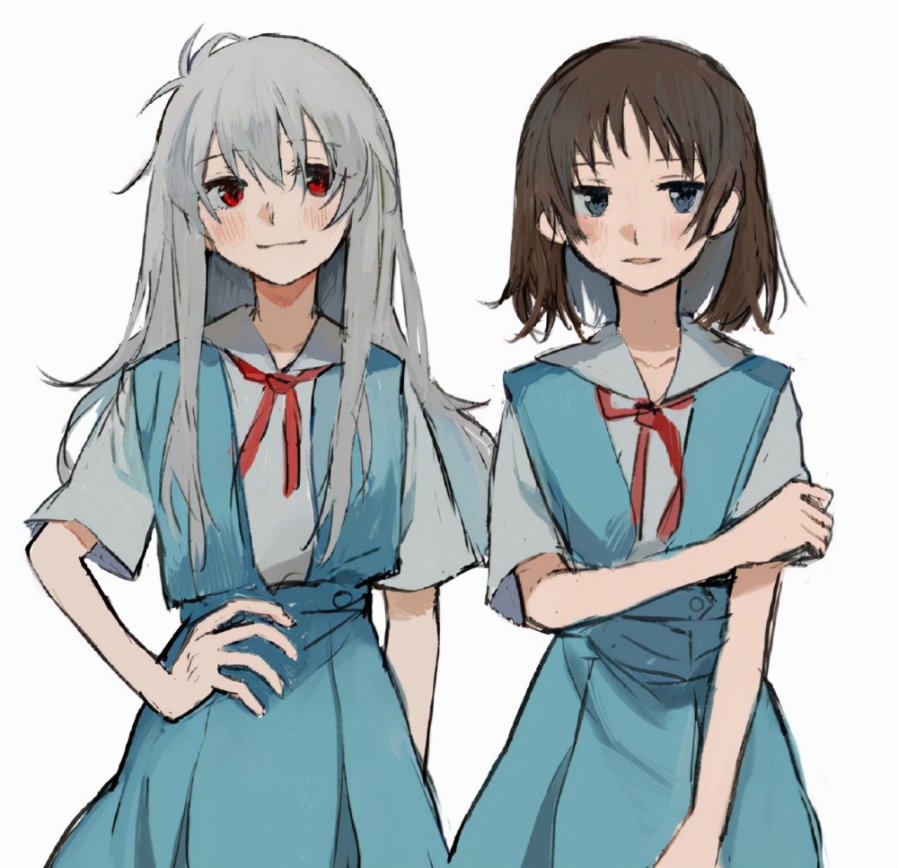 网友分享性别转换版eva,明日香变黄毛帅哥,真嗣渚薰变美女_腾讯新闻