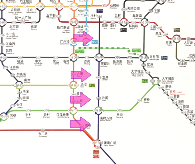 各種消息實錘廣州地鐵18號線9月底或開通運營