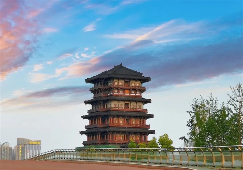 视觉陕西汉中夕阳美如画清风醉晚霞