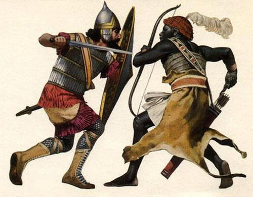 之后,萨尔贡二世在公元前705年去世,沙巴卡法老也在公元前702年去世.