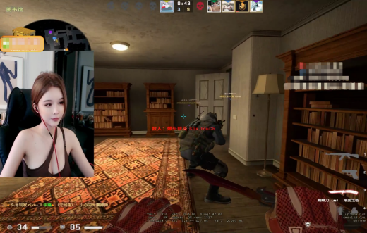 蝴蝶刀排行_这蝴蝶刀是真白!CSGO“大主播”大菠萝化身顶级老六豪取四杀!