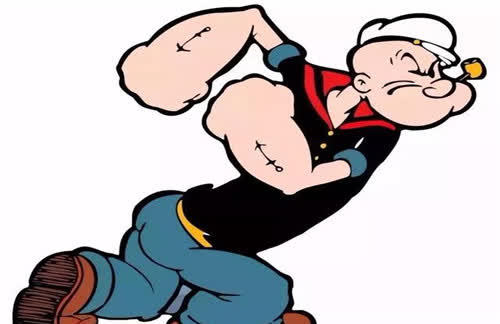 大力水手的原型身材瘦小却喜欢打架出手必伤人活到91岁