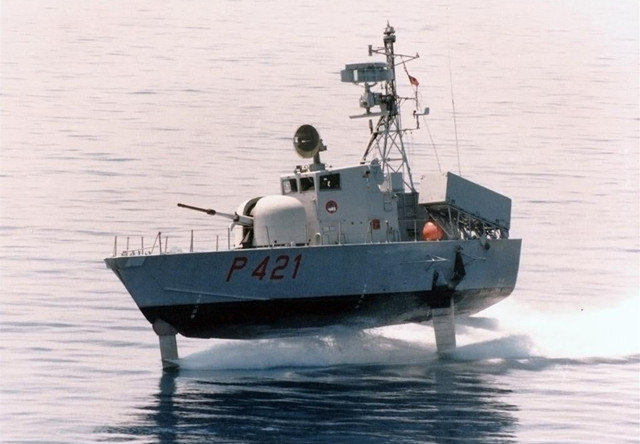 意大利鹞鹰级水翼导弹艇日本眼馋却发现不适用