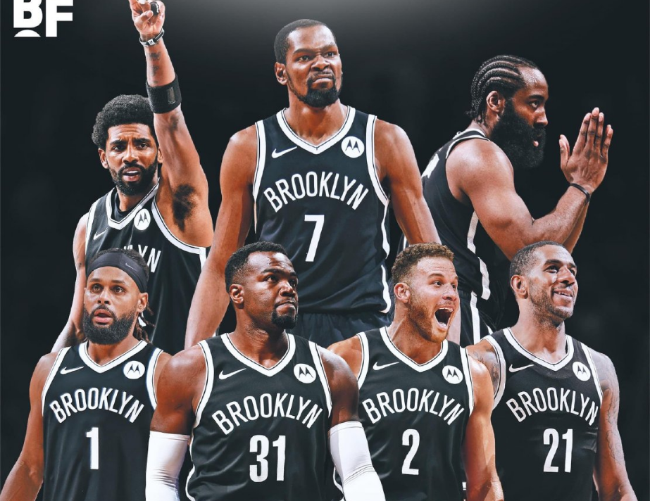 篮网2k能力值独一档,三巨头皆90加,湖人太阳各两人90以上