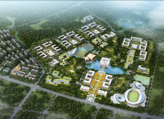 美出天际|吉利学院成都校区规划设计荣膺教育部一等奖