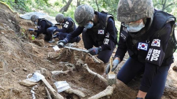 遗骸挖掘组成员,韩国军人柳彬:我的14天,在韩中国人民志愿军烈士的