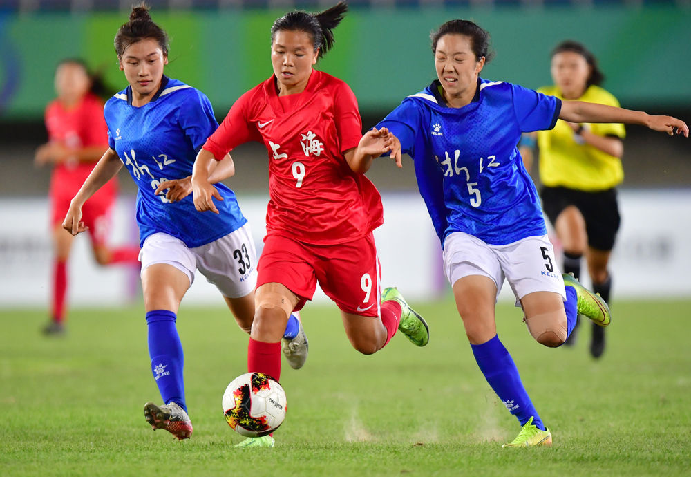 希望之星,4场5球夺冠!上海u18女足17号"小王霜"闪耀全运会