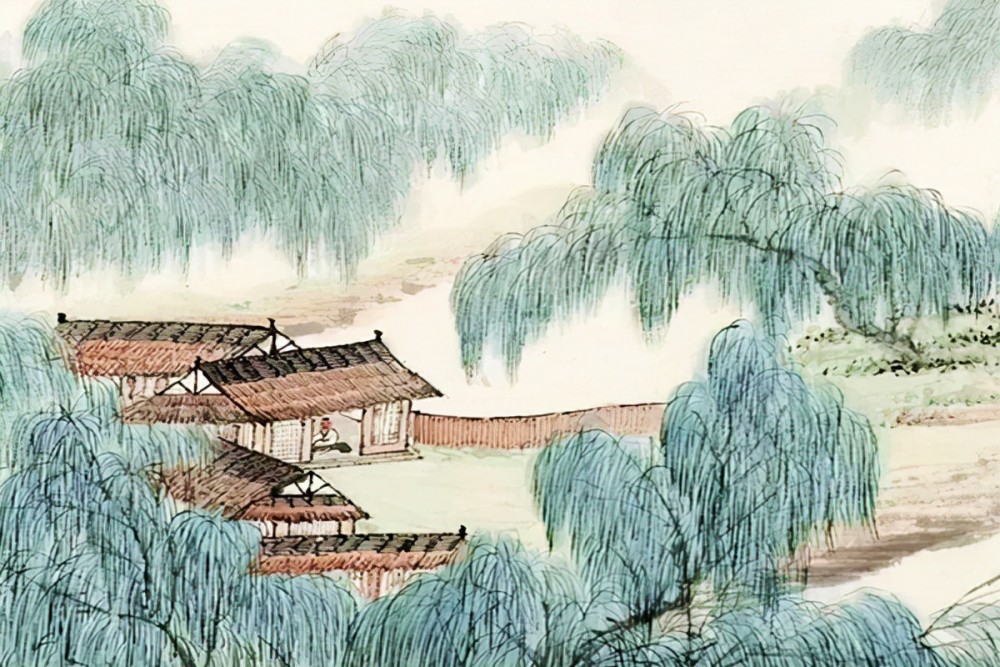 物,来指代别离双方难舍难分的情感世界,著名的"灞桥折柳"就来源于此