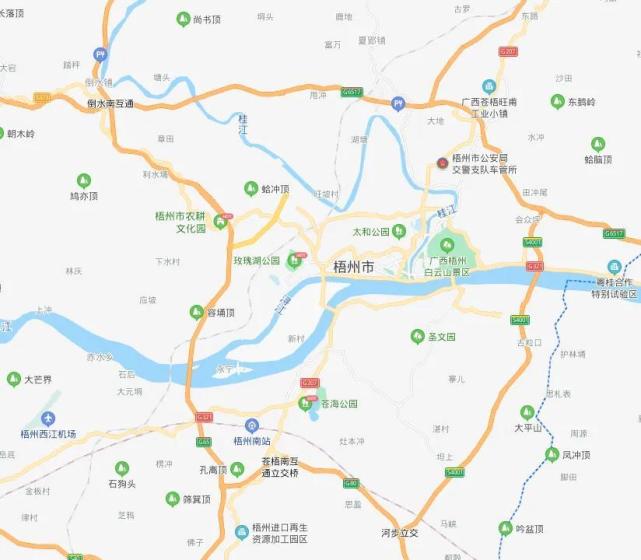 河池:汕昆高速,兰海高速,桂河高速,贺巴高速(河池未成环)11.