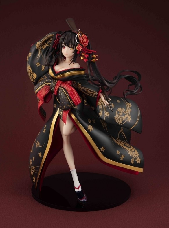 漆黑和服下的雪白身体 时崎狂三花魁ver手办开始预订_腾讯新闻