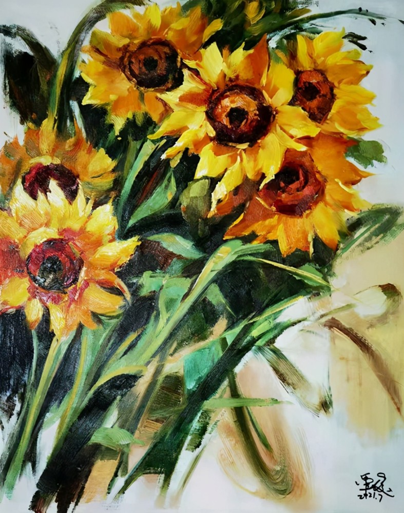 【名家名画】中国著名油画家管俊作品赏析