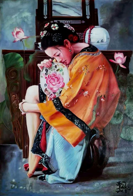 【名家名画】中国著名油画家管俊作品赏析