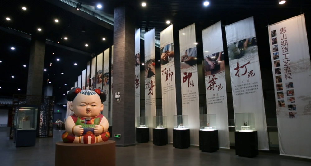 中国泥人博物馆无锡惠山泥人展示区无锡惠山泥人,入选第一批国家级非