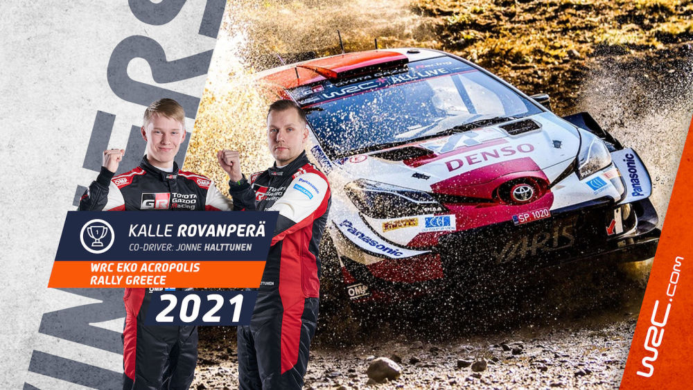 罗万佩拉夺得生涯第二胜北京时间9月12日,2021赛季wrc世界汽车拉力