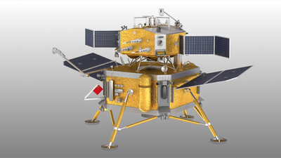 嫦娥五号带着月球岩土返回地球