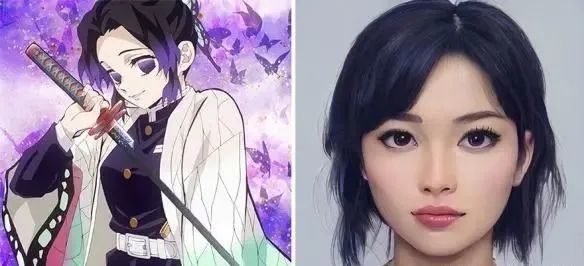 当动漫女神被真人化雷姆一脸腹黑蝴蝶忍越看越像大妈