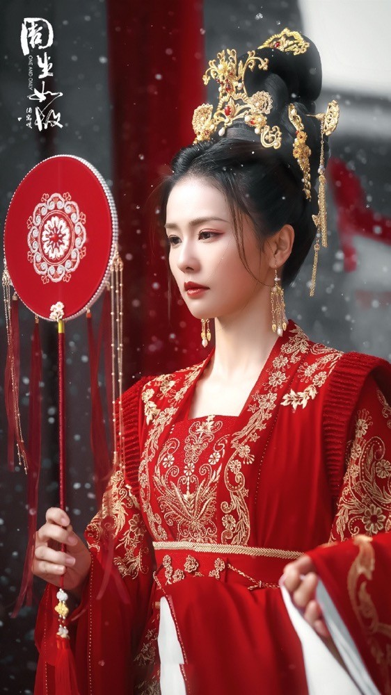 当流量小花都穿上红色嫁衣白鹿中气十足周洁琼诠释美