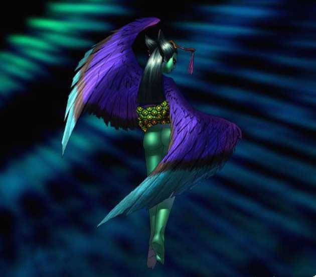 《真女神转生》中的姑获鸟当然,关于姑获鸟的一切都只是神话传说,这种