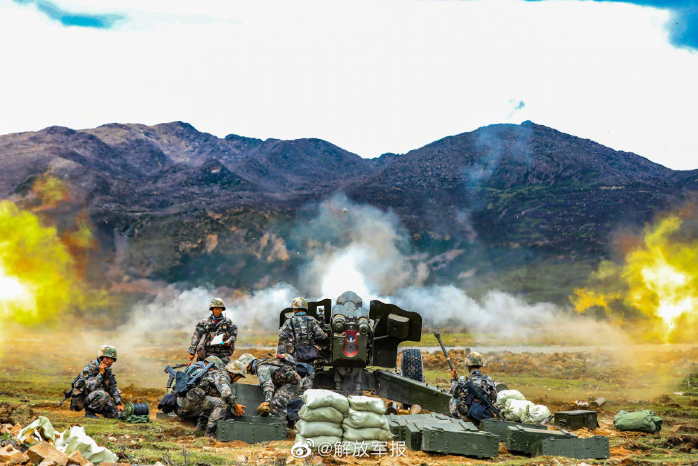 炮兵部队高原演练_腾讯新闻