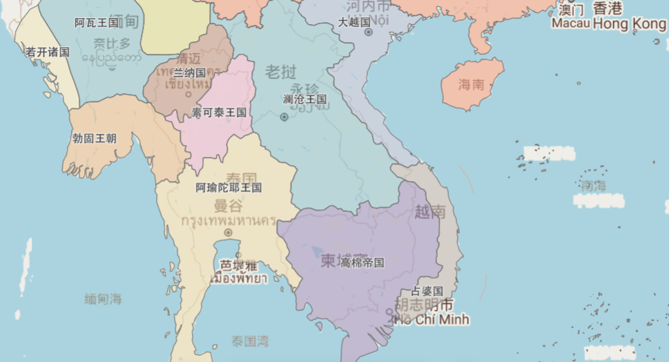 即使素可泰衰落,后来的阿瑜陀耶王朝又迅速兴起,成为中南半岛上最强盛