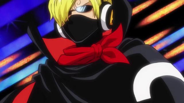 果然,山治体内隐藏的恶魔之力被战斗服唤醒了