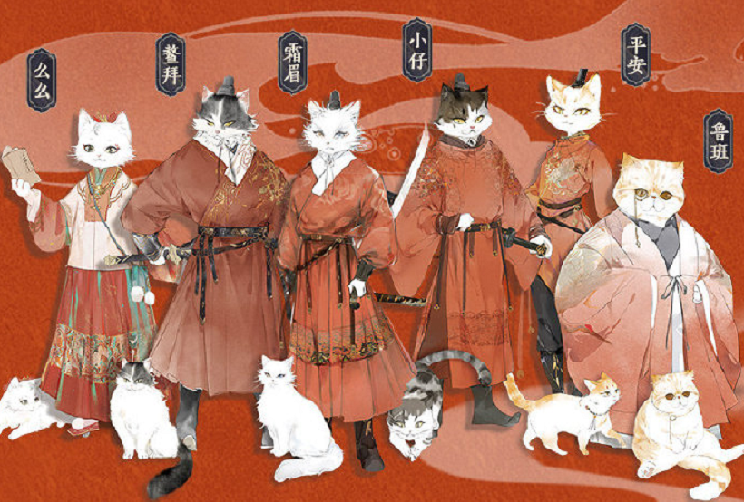 国风宫廷漫画二次元宫廷国漫紫禁61御喵房强势来袭