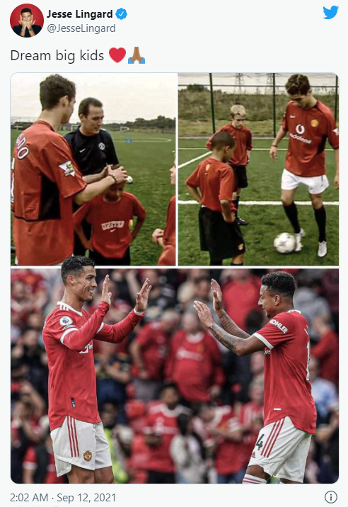 林加德梦想远大从c罗的球迷到队友