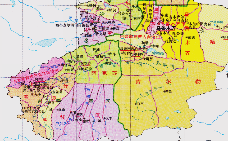 新疆的區劃調整5個地區之一喀什地區如何有12個區縣