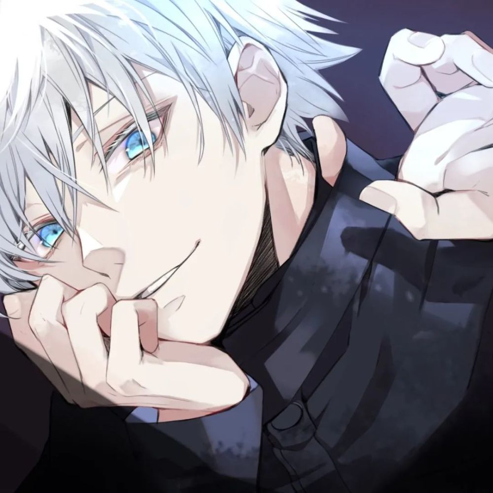 插画头像银发白毛小正太设定太可了冲姐妹们动漫男生