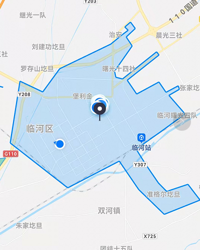 河套学院地图图片