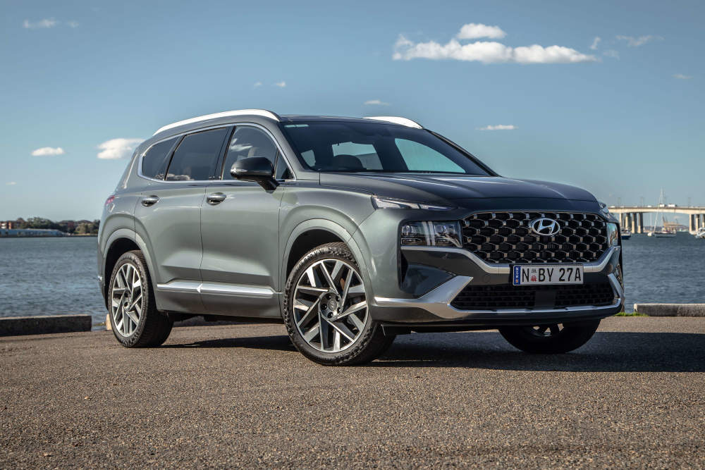 2021年顶配现代圣达菲高地版:2.2t柴油驱动的畅快动力_腾讯新闻