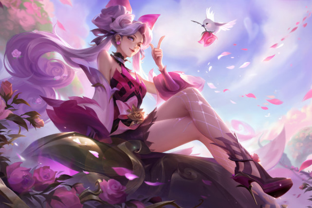 孙尚香蔷薇之恋优化首爆,高跟鞋成点睛之笔,沈梦溪中秋节皮肤官宣