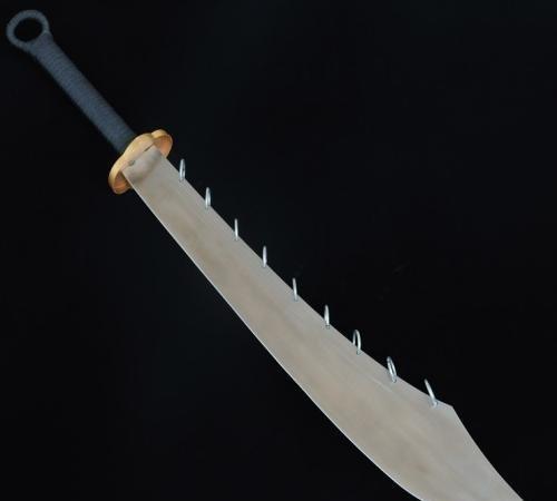 为啥古代大刀要带"铁环"?遇到刀上有九环的人,尽量躲远点