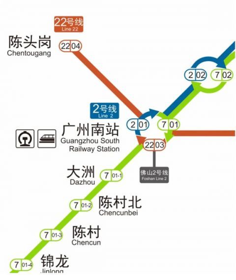 广州地铁线网图又上新了新增这些线路