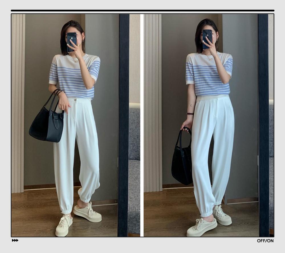 白裤子显胖?从选款,搭配,风格三方面教你穿,显瘦又时髦