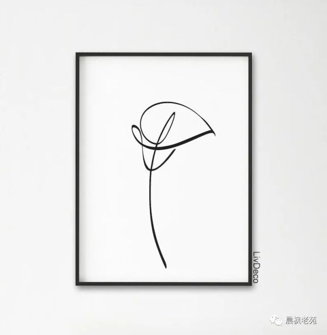 极简主义花鸟画