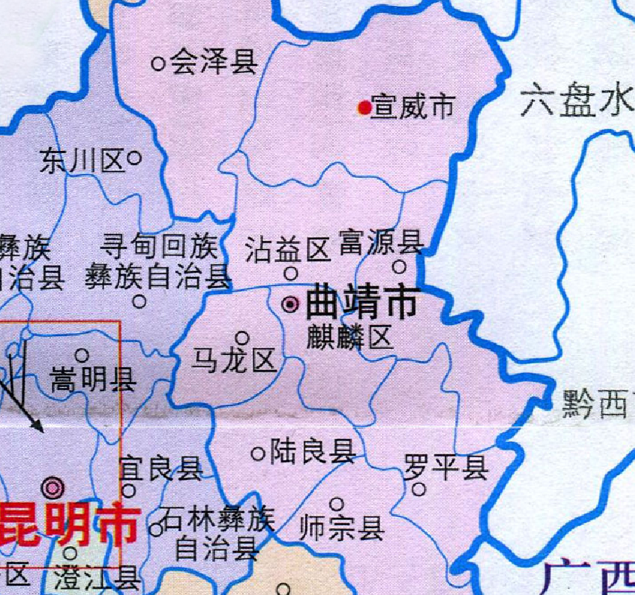 曲靖各区县人口一览麒麟区9963万师宗县3769万