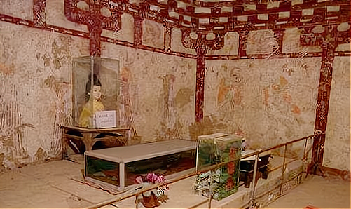 李世民的陵墓内部图片图片